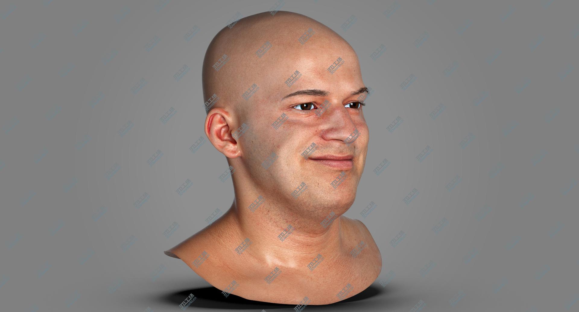 images/goods_img/202105073/3D Real PBR Marcus Human Head Dimpler AU14/3.jpg